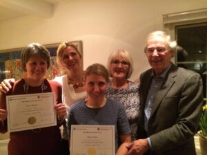 Four women and Kevin Nuggent