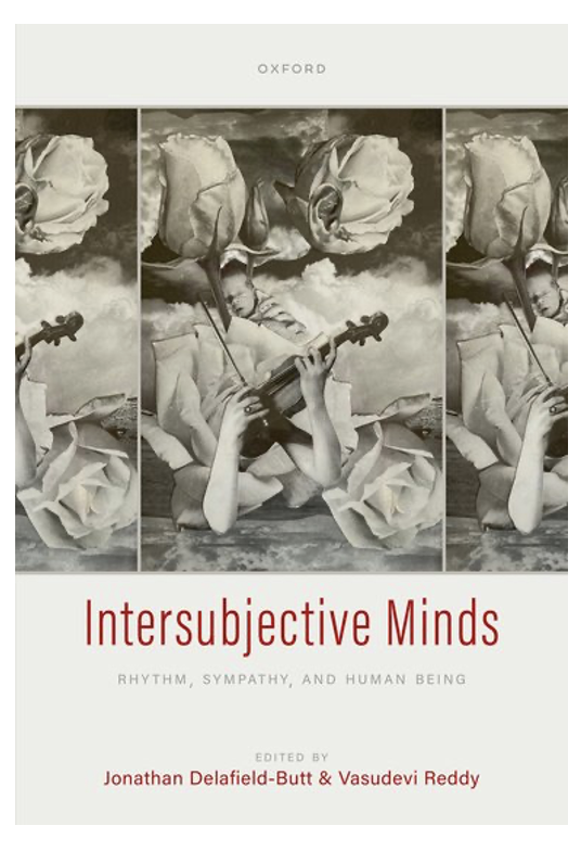book cover with infants, roses and violins